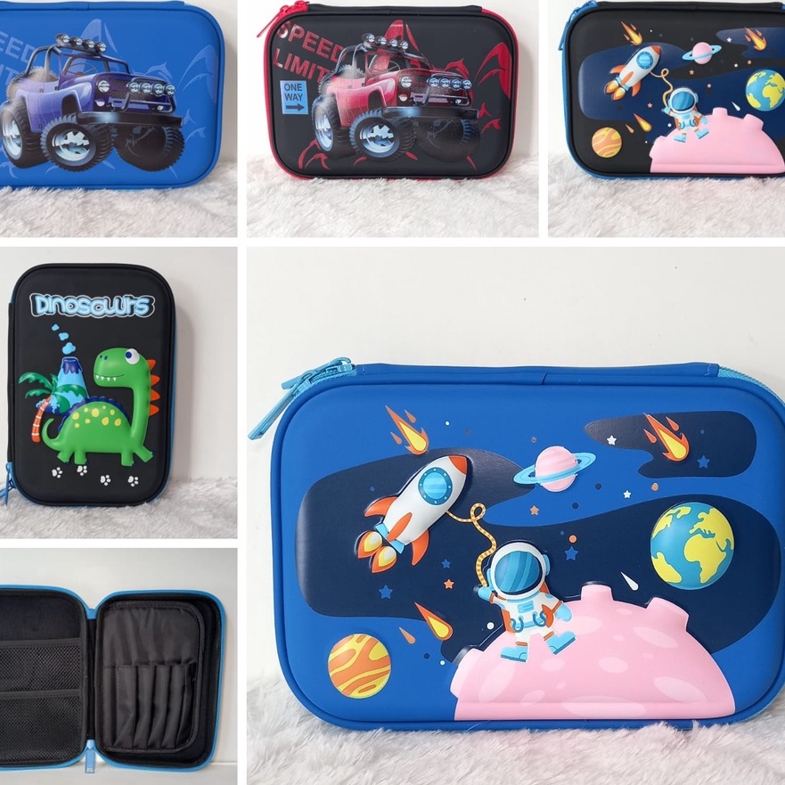 

Terlaris Tempat Pensil Kotak pensil 3D motif cowo bahan EVA untuk anak Tempat pensil anak sekolah