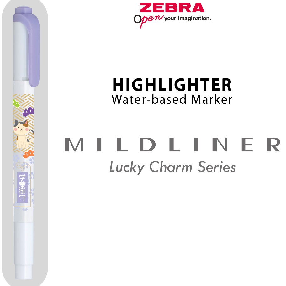 

FG2 ZEBRA Mildr Charm Hhlhter Penanda Berwarna Water Based Marker Spidol Warna