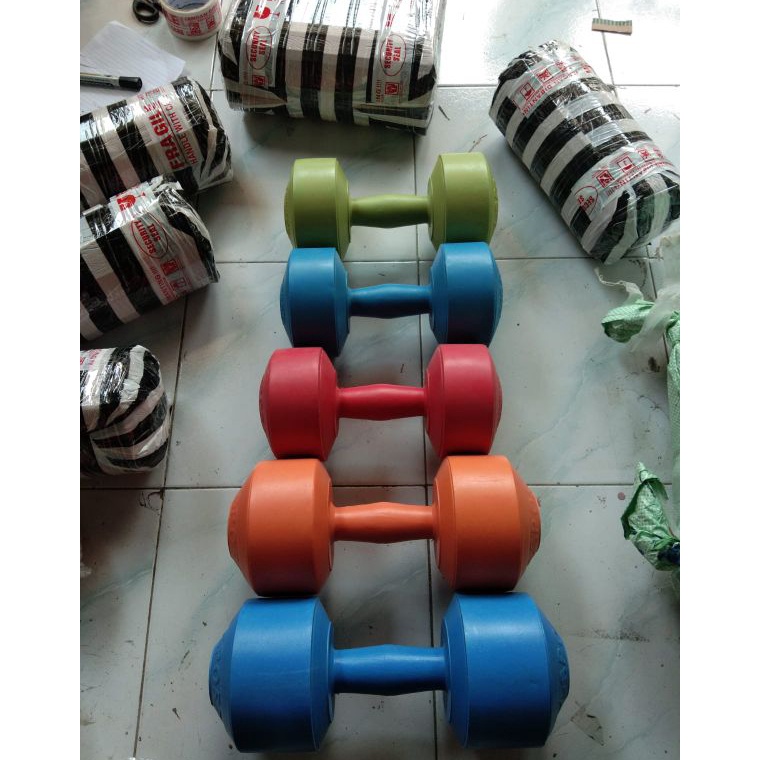 Borong Laris Barbel Warna Murah 7 kgDumbbell Warna 7KgBarbel Dumbbell Warna 7kgBarbel Fitnes 7 kg