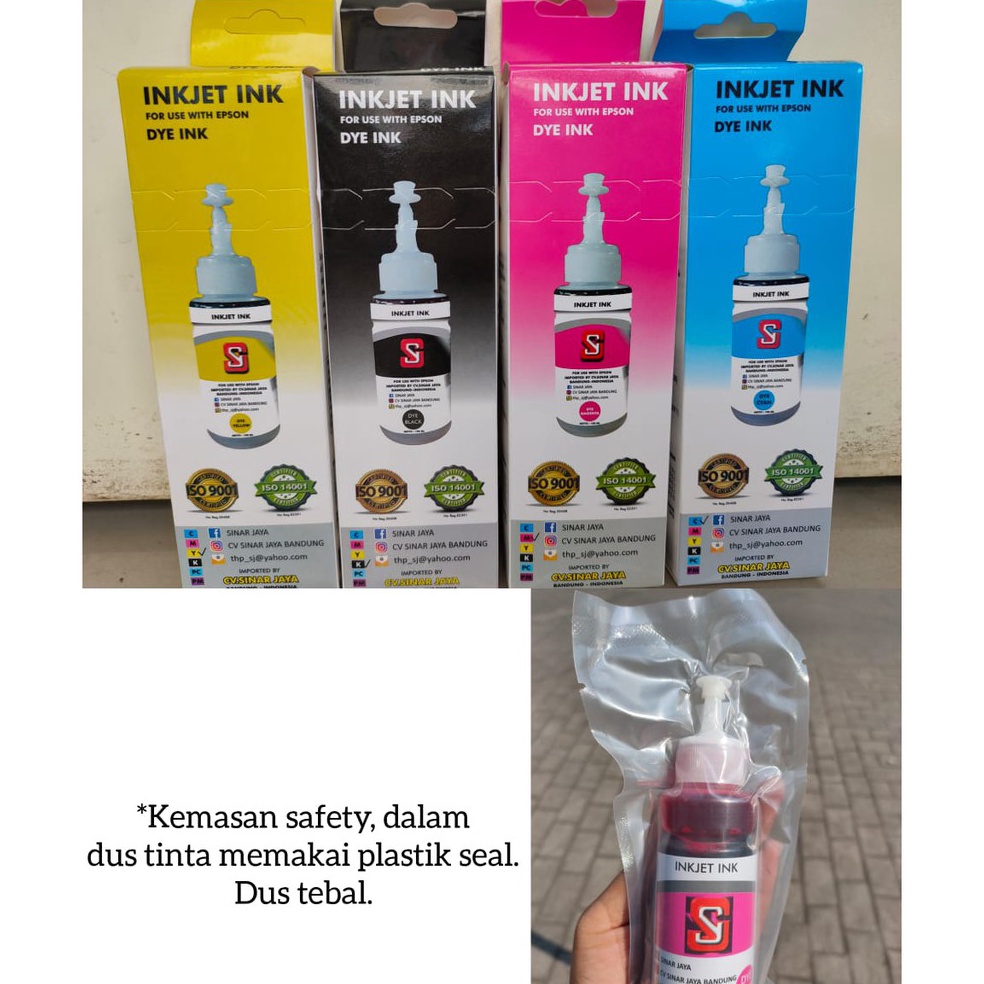 

KODE C96C tinta epson 1 ml tipe L sj sinar jaya kualitas export per botol