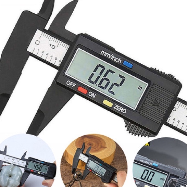 

Terbatas Smat Dital Stainless Vernier Caliper Jangka Sorong Alat Ukur 6inch