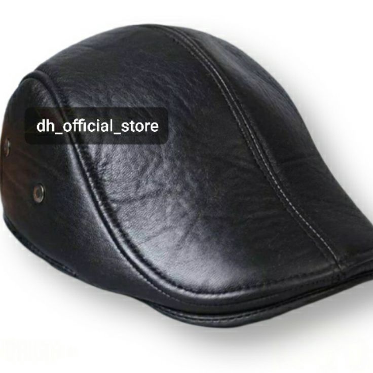 Garansi Tukar Baru  Topi pet pria kulit asli original garut tahan api topi pelukis topi copet