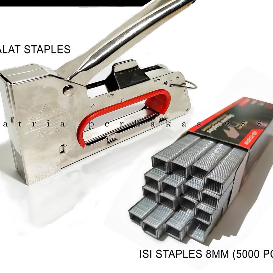 

Top Staples Tembak Isi atau Refil 138 Cekrekan Pengokot Hekter Gun Tacker Ukuran 138 Staples Sofa Staples Jok Stepler Motor Kursi Dll