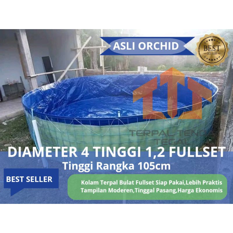 KOLAM TERPAL BUNDAR D4 T1,2 FULLSET