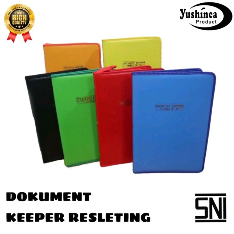 

ART L8D9 Document Keeper Yushinca DK4 FOLIO 4 Pocket Map Dokumen