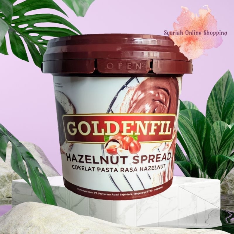 

Goldenfil Hazelnut Spread 1Kg Selai Coklat Pasta Rasa Hazelnut Premium Viral Murah