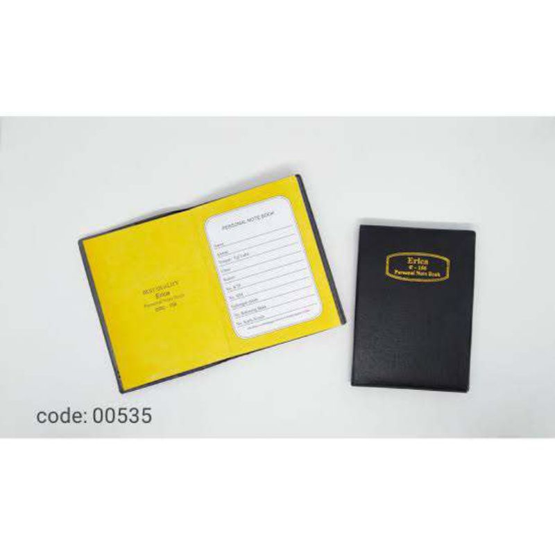 

Buku note Saku Erica mini / Buku catatan saku / Notepad