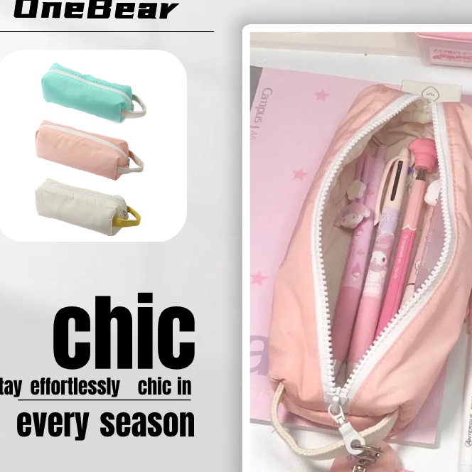 Cepat Onebear pencil case korea kotak pencil aesthetic kotak pencil aesthetic muat soft more pencil 