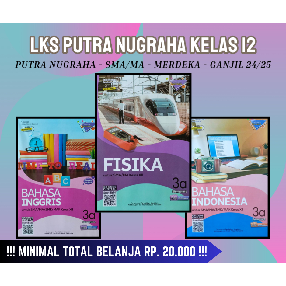 Buku LKS TUNTAS SIMPATI HAYATI KHARISMA ZAMRUD SMA/MA Kelas 12 Merdeka Ganjil 2024/2025 - Original