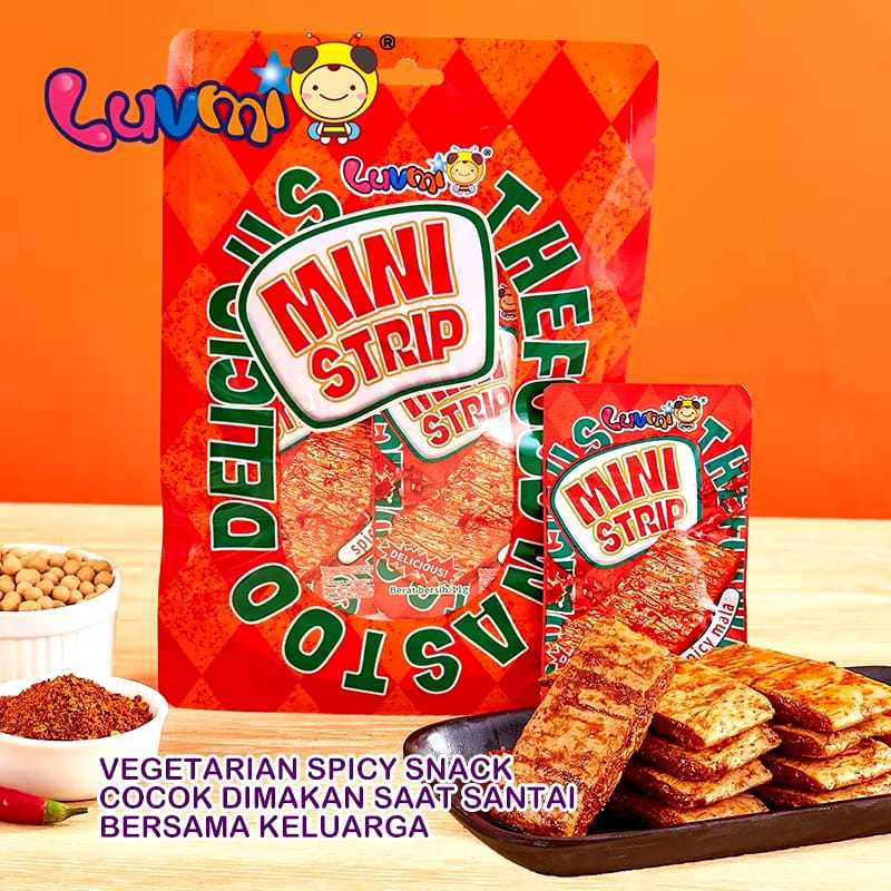 

LUVMI MINI STRIP LATIAO 22GR SNACK BOX IMPORT VIRAL