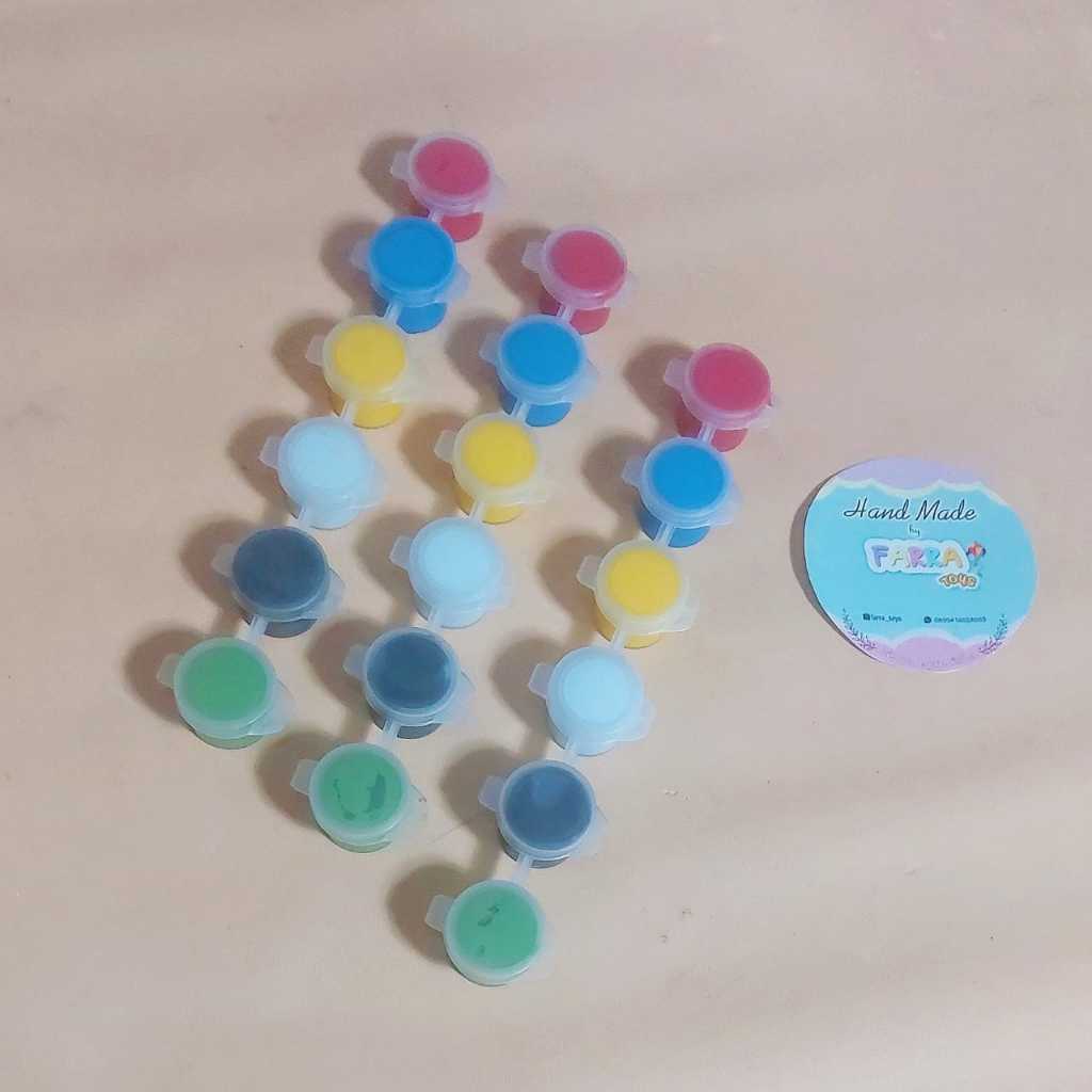 

Cat Lukis Patung Gypsum isi 6 pot masing-masing isi 3 ml - Cat Mewarnai - Patung Lukis