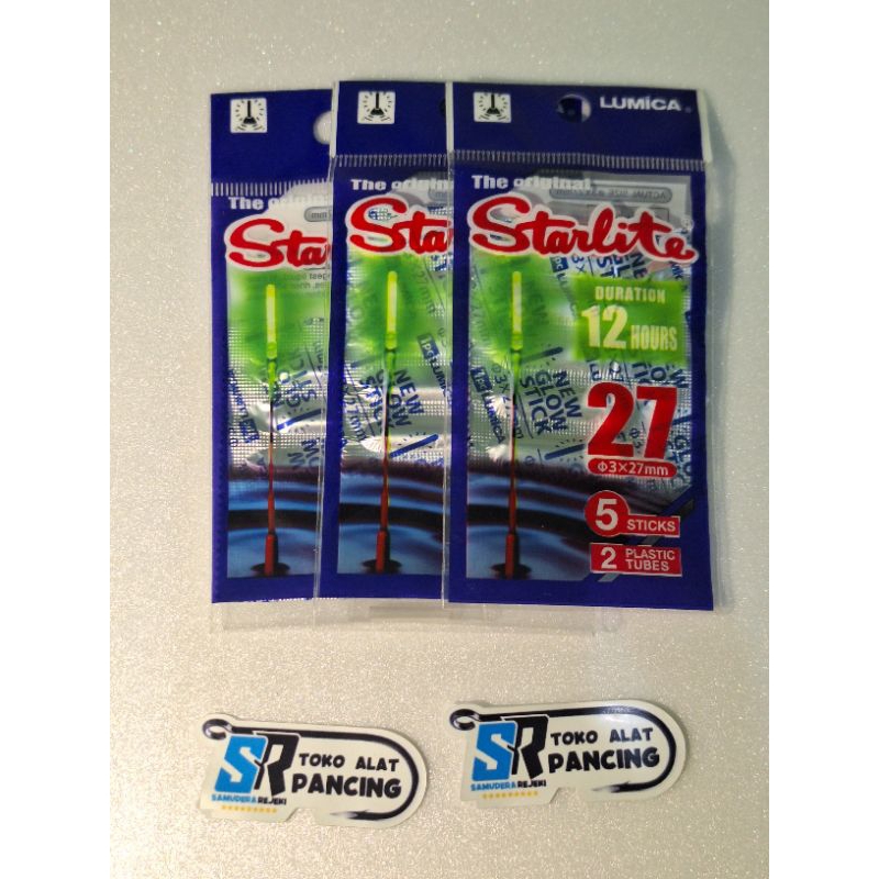 fosfor pancing lumica starlite 5 pcs glow stick