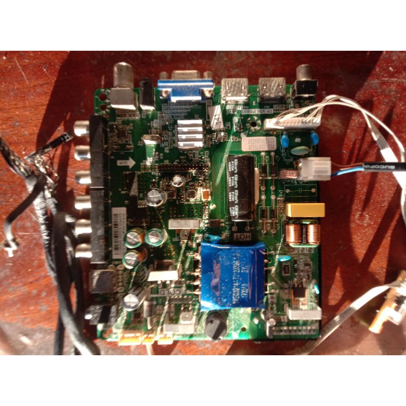 PSU + Mainboard TV LED TP.V56.PB801