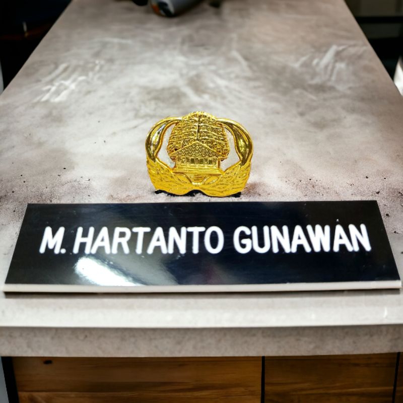PAPAN NAMA / NAMETAG + PIN KORPRI ASN