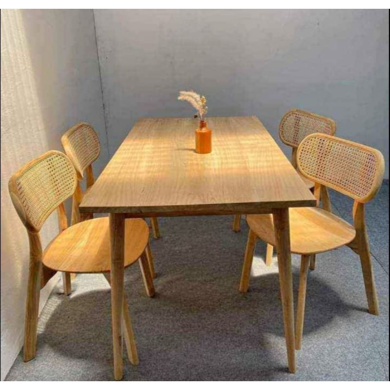 Set Meja Makan Ropan Kacang Meja Makan Minimalis Meja Makan Cafe Meja Cafe Meja Makan Ropan