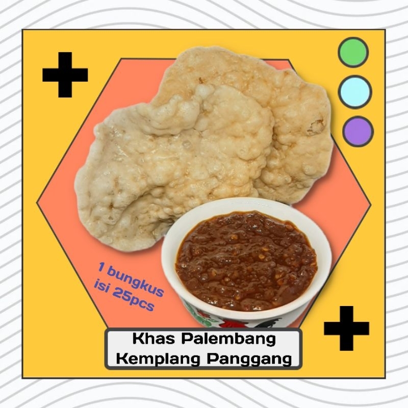 

Kemplang Panggang Kemplang Tunu Bantat Khas Palembang-Bundling 3 pcs l