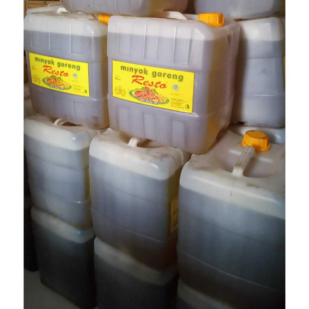 

Minyak Goreng Resto Jerigen 18 liter
