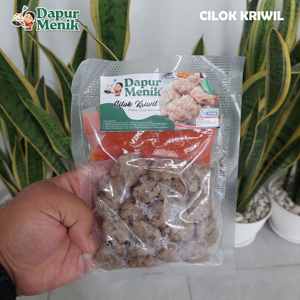 

Cilok Kriwil Dapur Menik isi 18pcs