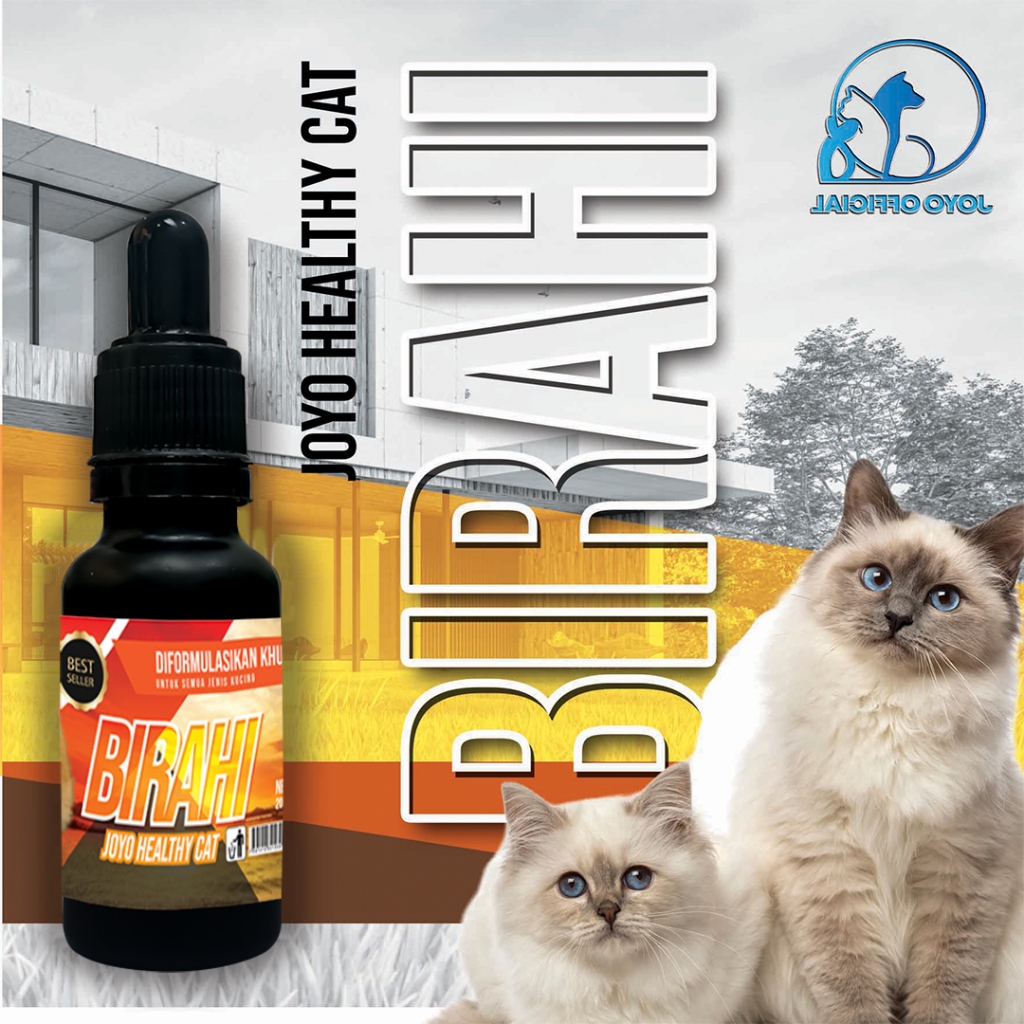HEALTY CAT BIRAHI 20 ML VITAMIN KUCING PENDONGKRAK BIRAHI TESTOTERON & ESTEROGEN
