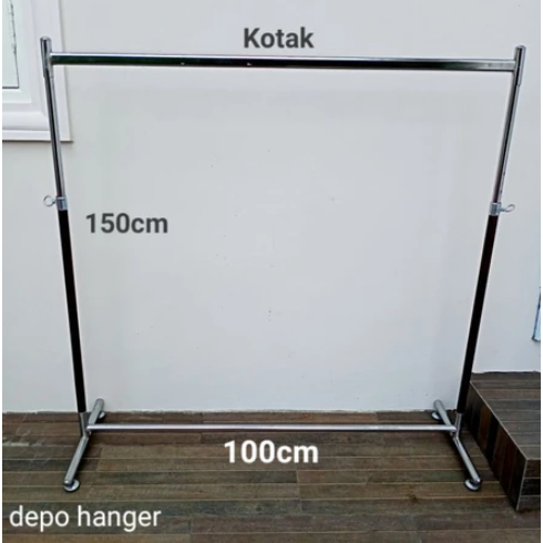 PAKE RODA GAWANG KOTAK UKURAN 100CM + RODA GAWANG