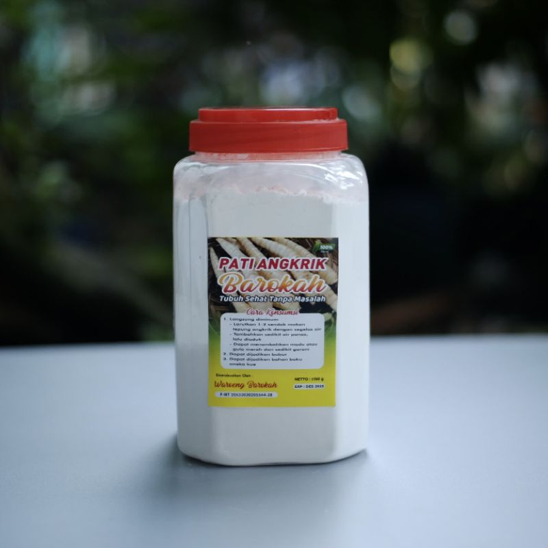 

PATI ANGKRIK / TEPUNG ANGKRIK / umbi garut / obat asam lambung alami 1000gr
