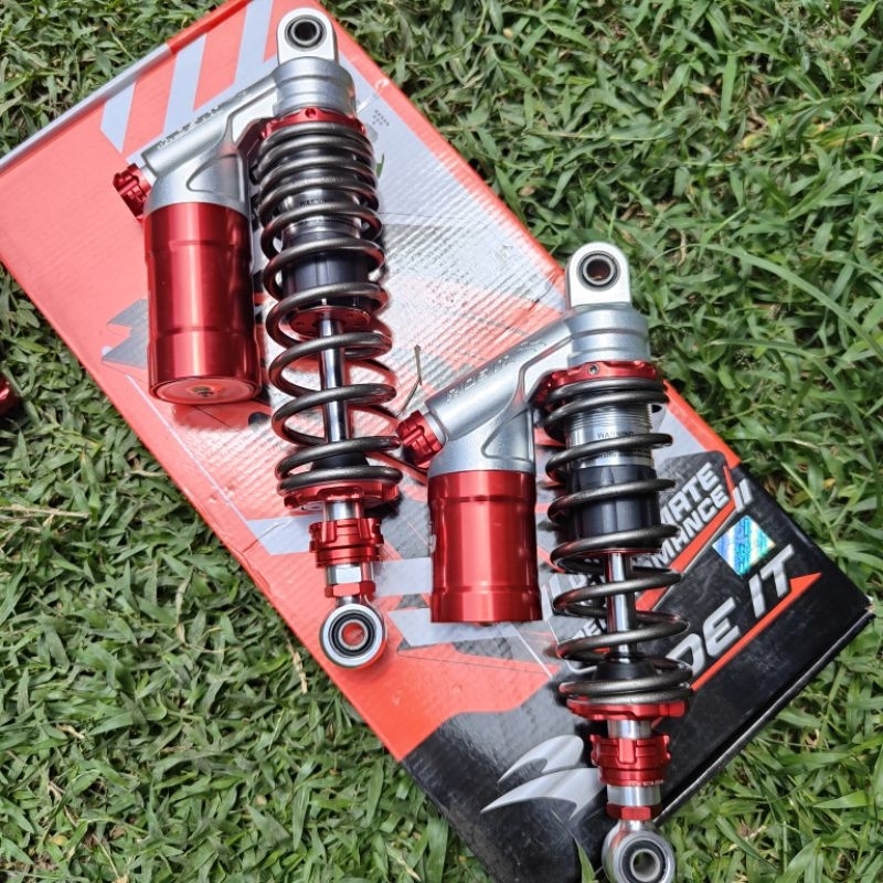 SHOCK RIDE IT GP 277 DOUBLE KLIK RDC GREY RED UKURAN 280 & 320 MM