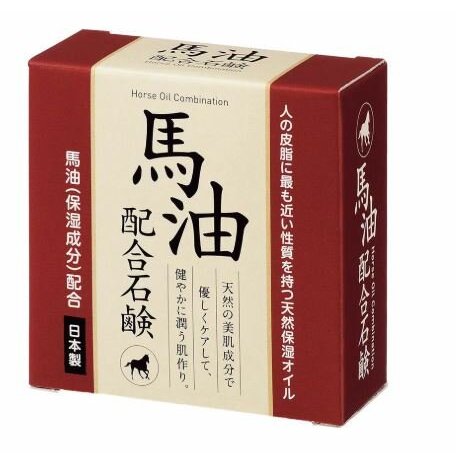 CLOVER  Why Sby Horse Oil Soap Sabun Ekstra Minyak Kuda Jepang