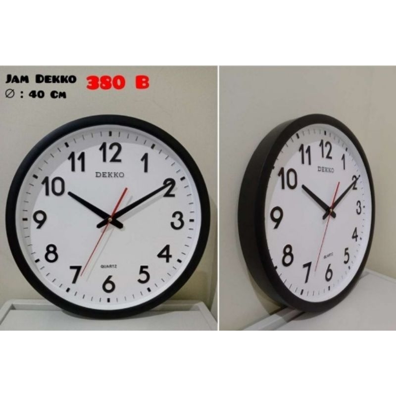 Jam Dekko Diameter 40cm, Jam Kaligrafi 32 cm