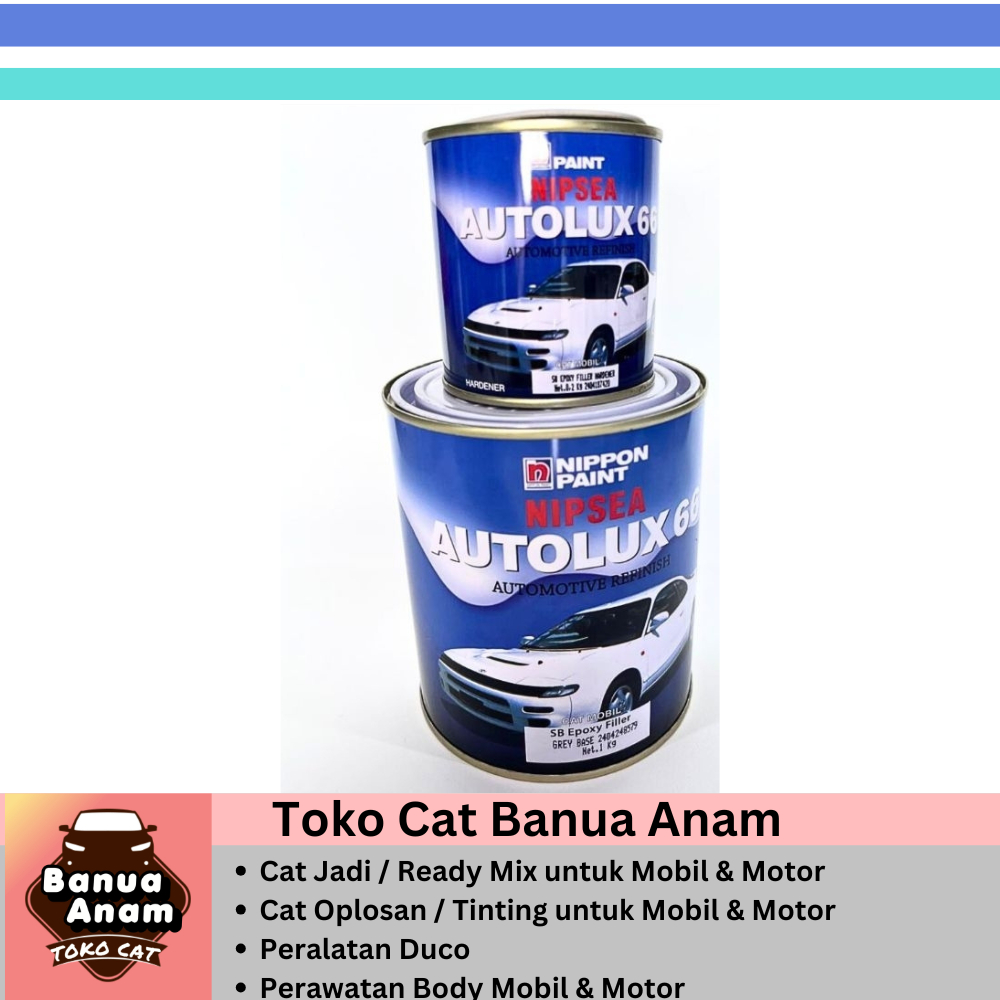 Nippon Autolux SB Epoxy Filler Grey