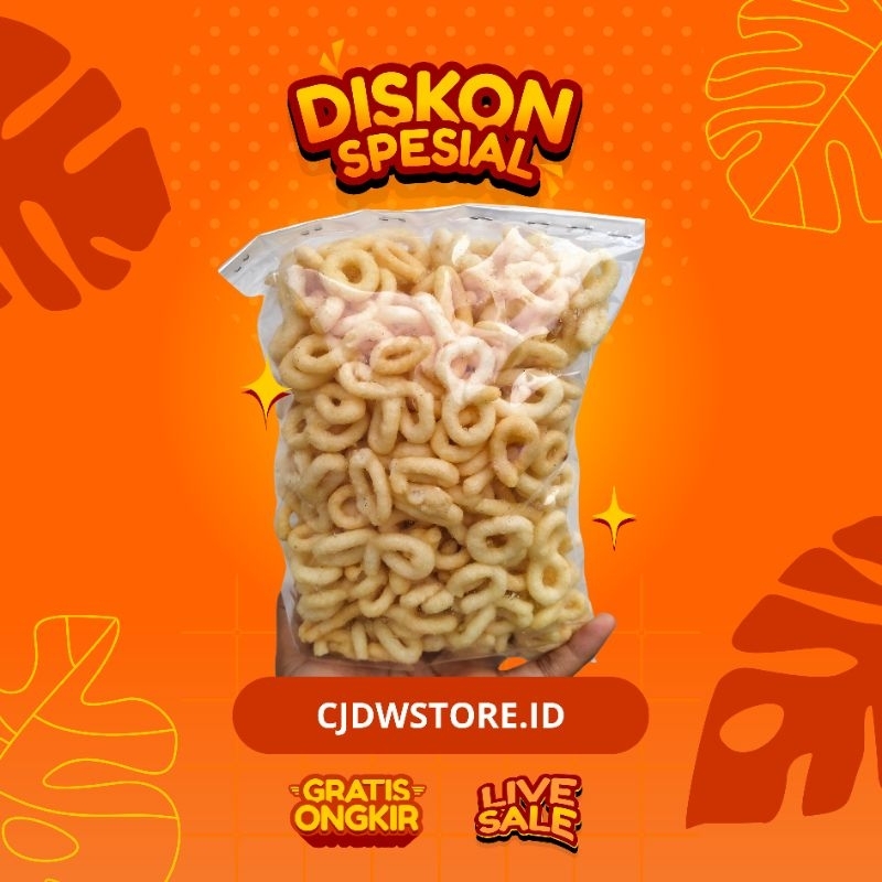 

Klanting Kelanting Tela Banyumas Gurih dan Renyah 250 gram