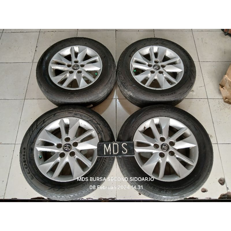 velg murah std innova reborn ring16 lubang 5x114 Plus Ban 205 65 r16