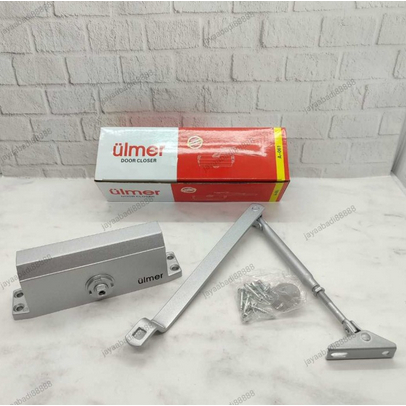 ULMER Door Closer Alat Penutup Pintu Otomatis Silver