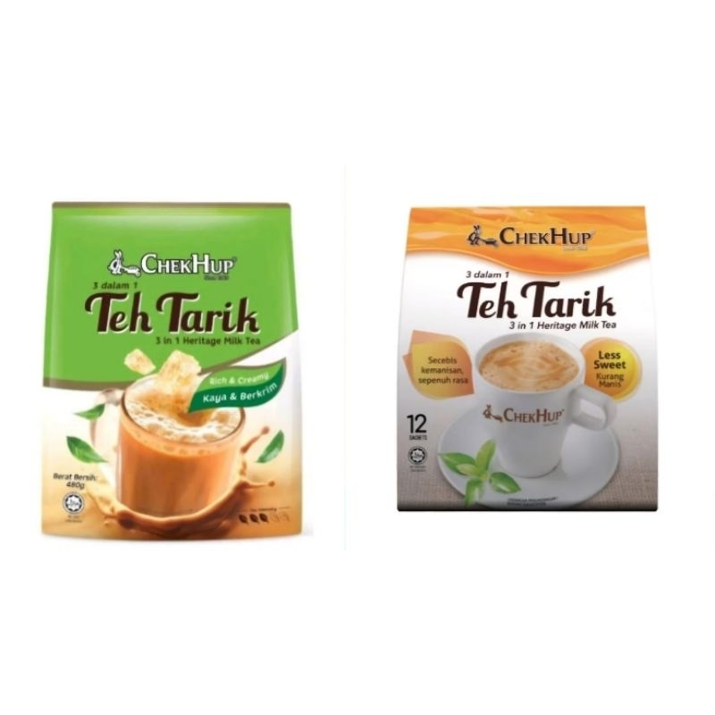 

TEH TARIK CHEKHUP 3IN1 MILK TEA CHEK HUP RICH WITH ROCK SUGAR MALAYSIA