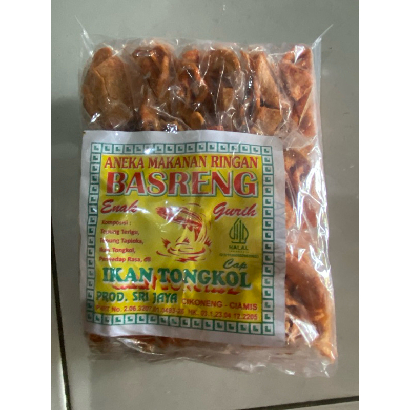 

Camilan pedas Basreng Makanan jadul