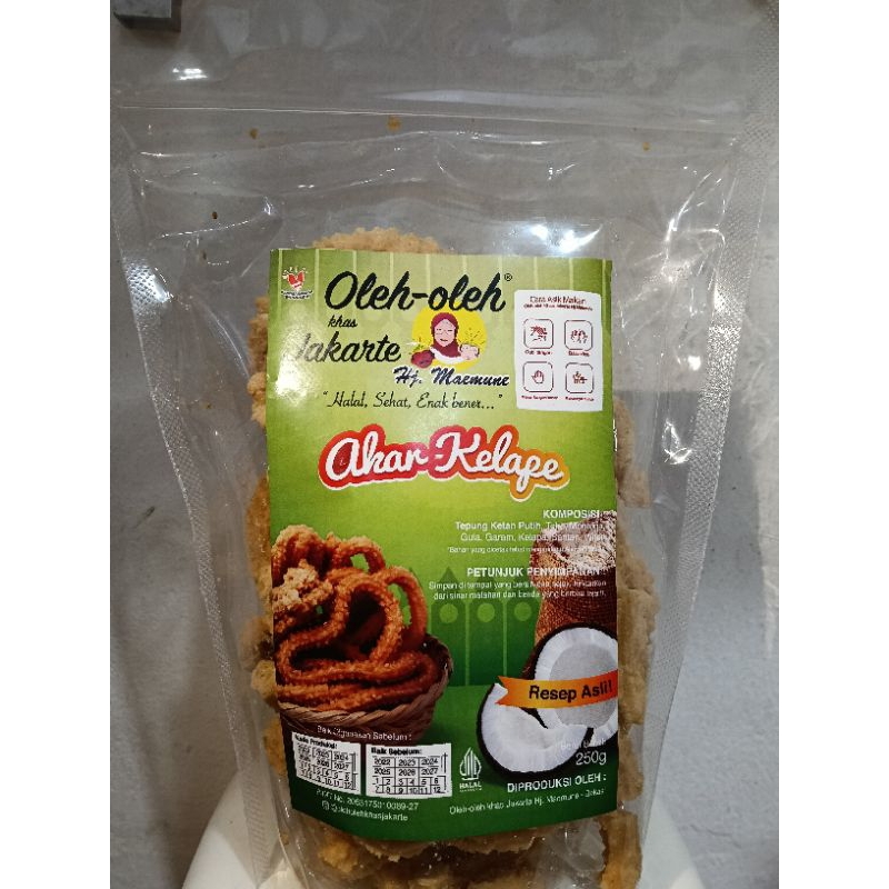 

AKAR KELAPA RENYAH MANIS MAKANAN KHAS JAKARTA/BETAWI 250GR