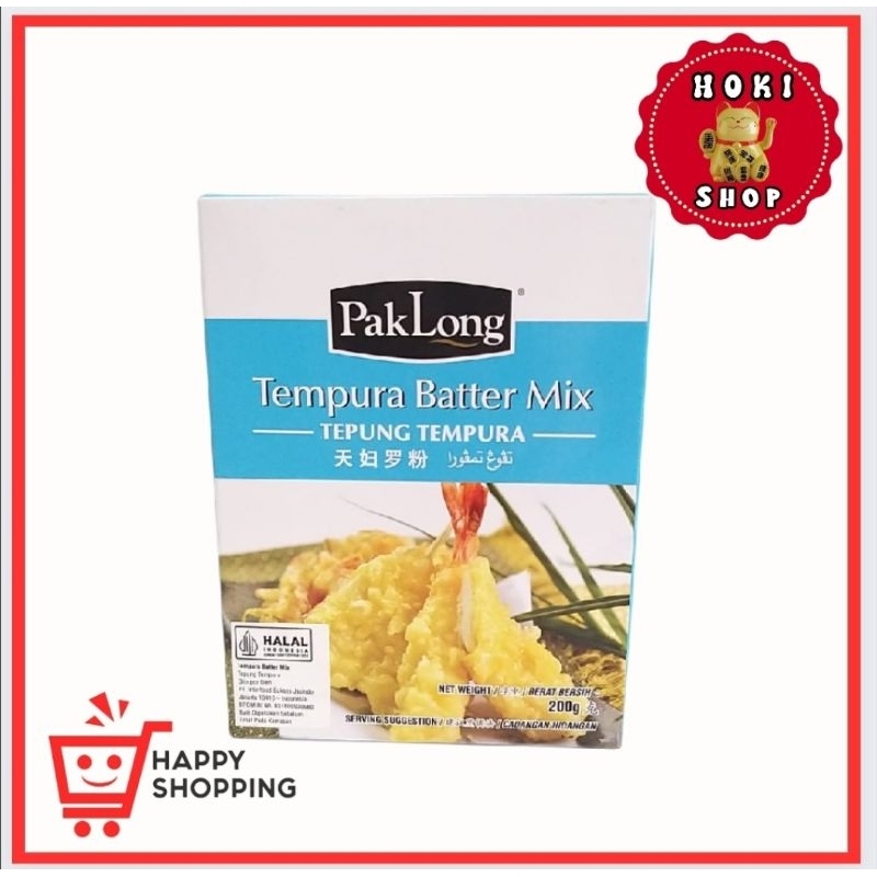 

Pak Long Tempura Batter Mix 200gr / Tepung Tempura / Tepung Pak Long