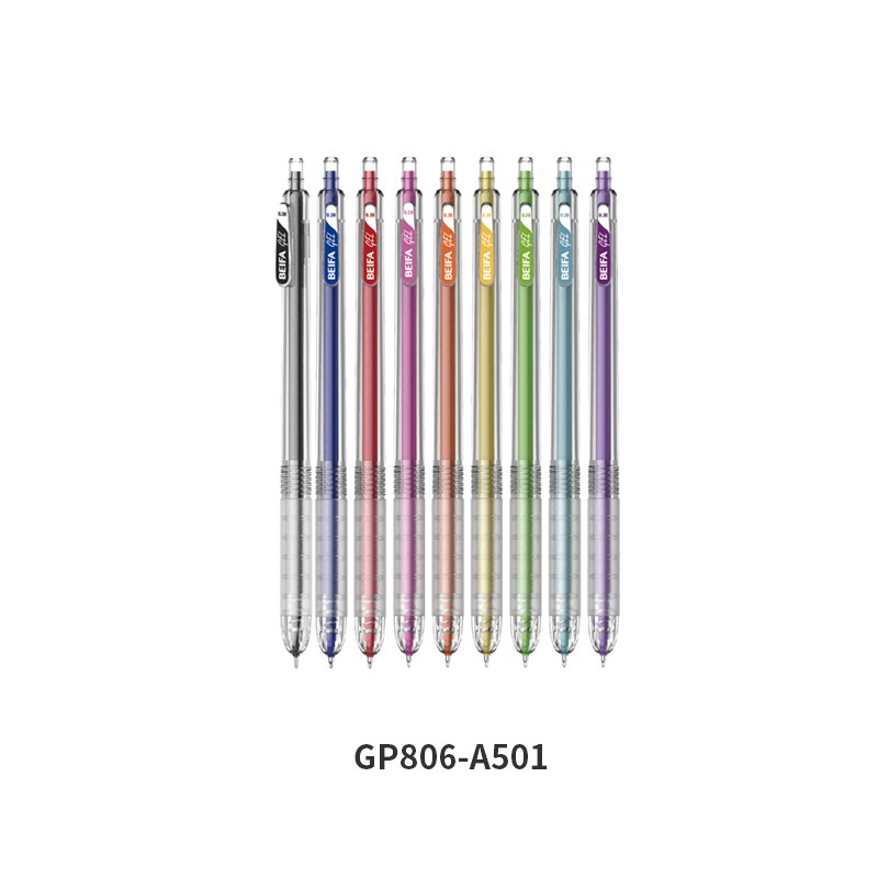 

Jual Produk Beifa Gel Pen GP806 Pulpen Tinta Gel 0.38mm, 8 Warna dalam 1 Box, Gel Super Halus,