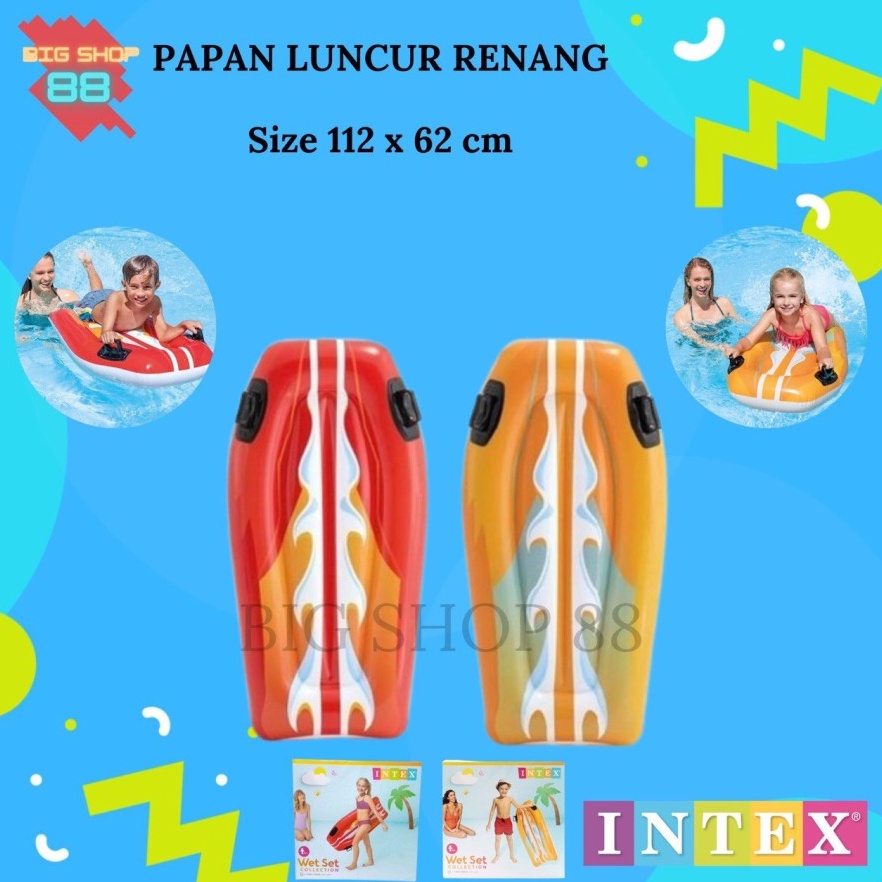 ART B2Y6 INTEX 58165 JOY RIDER PAPAN PELAMPUNG SELUNCUR RENANG ANAK PELAMPUNG INTEX