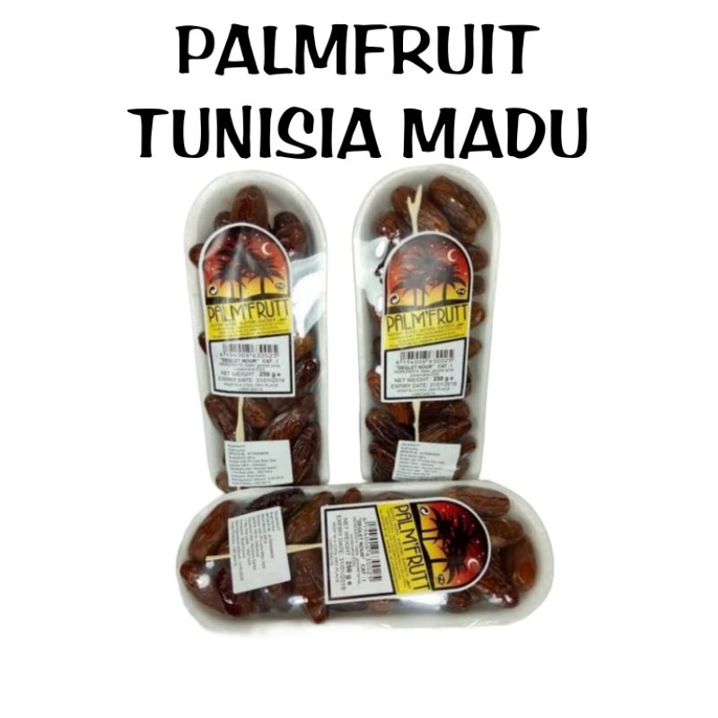 

KURMA PALMFRUIT TUNISIA MADU 250GRAMS / KURMA JUKUNG