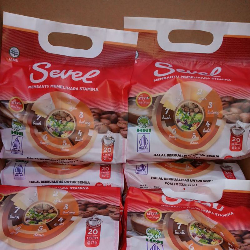 

KOPI 7 ELEMEN HNI HPAI KOPI SEVEL isi 20