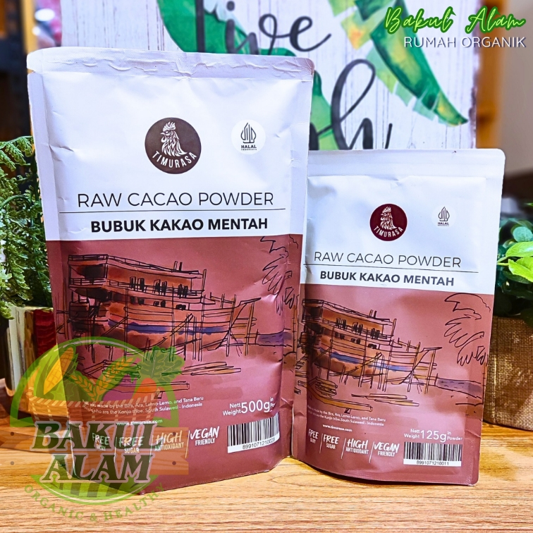 

Timurasa Raw Cacao Powder (Bubuk Kakao Mentah)