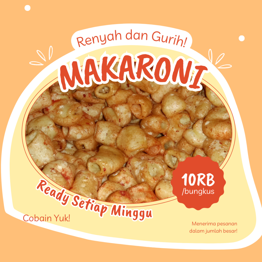

KERUPUK MAKARONI BALADO