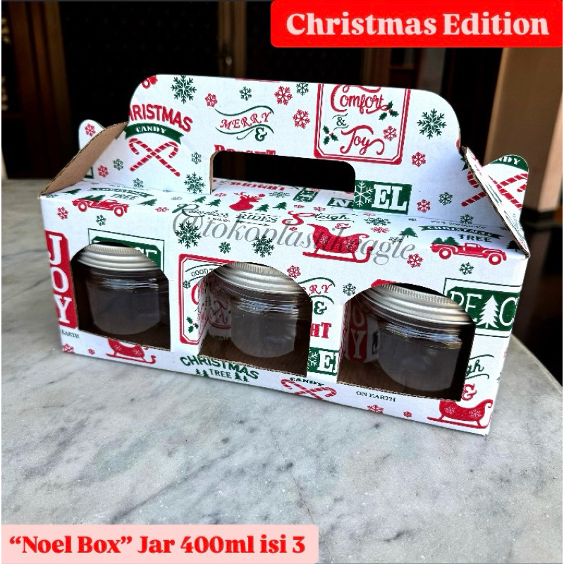 

[CHRISTMAS EDITION] “Noel Box” jar 400ml isi 3