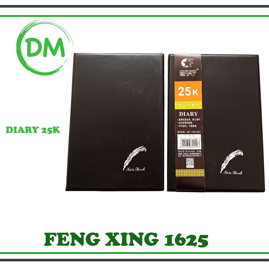 

1625 NOTEBOOK / BUKU AGENDA / BUKU TULIS CATATAN 25K