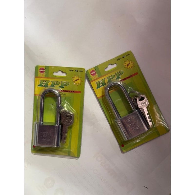 ￼gembok / gembok hpp panjang 40mm / gembok hpp pendek  40mm / kunci pagar / kunci rumah / gembok pag