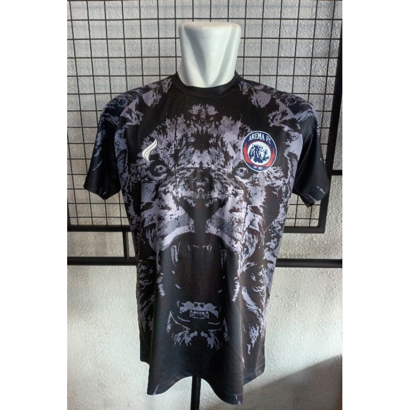 Jersey Arema Prematch Black 2024/2025 Original ETAMS