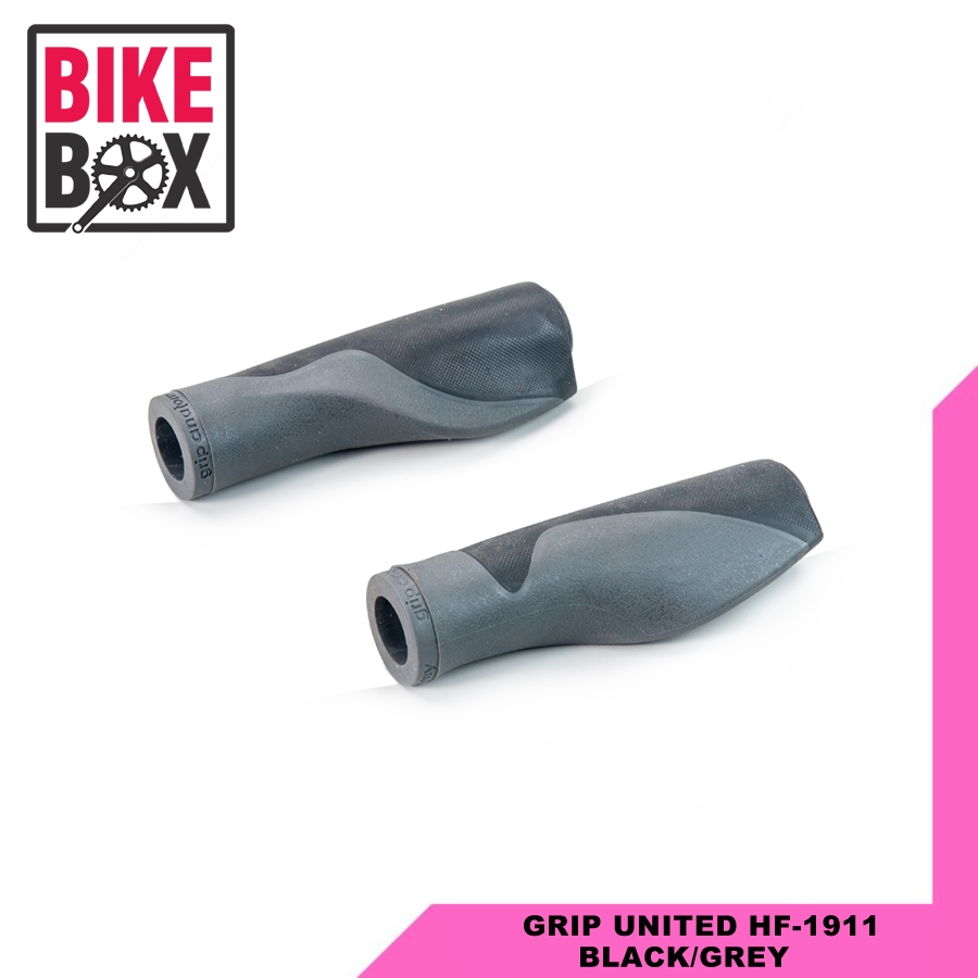 HANDLE GRIP SEPEDA UNITED HF-1911 BLACK/GREY