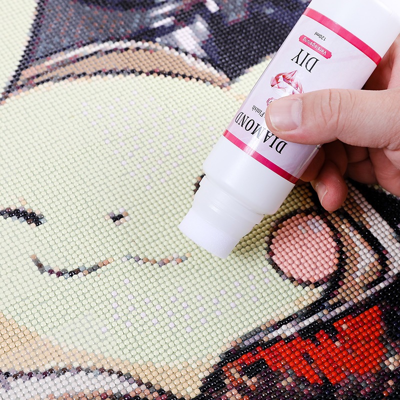 

120ml Lem Lukisan Diamond Painting DIY/Lem Segel Lukisan Berlian/ Diamond Painting Conserver Sealing Glue /Diamond Brightener