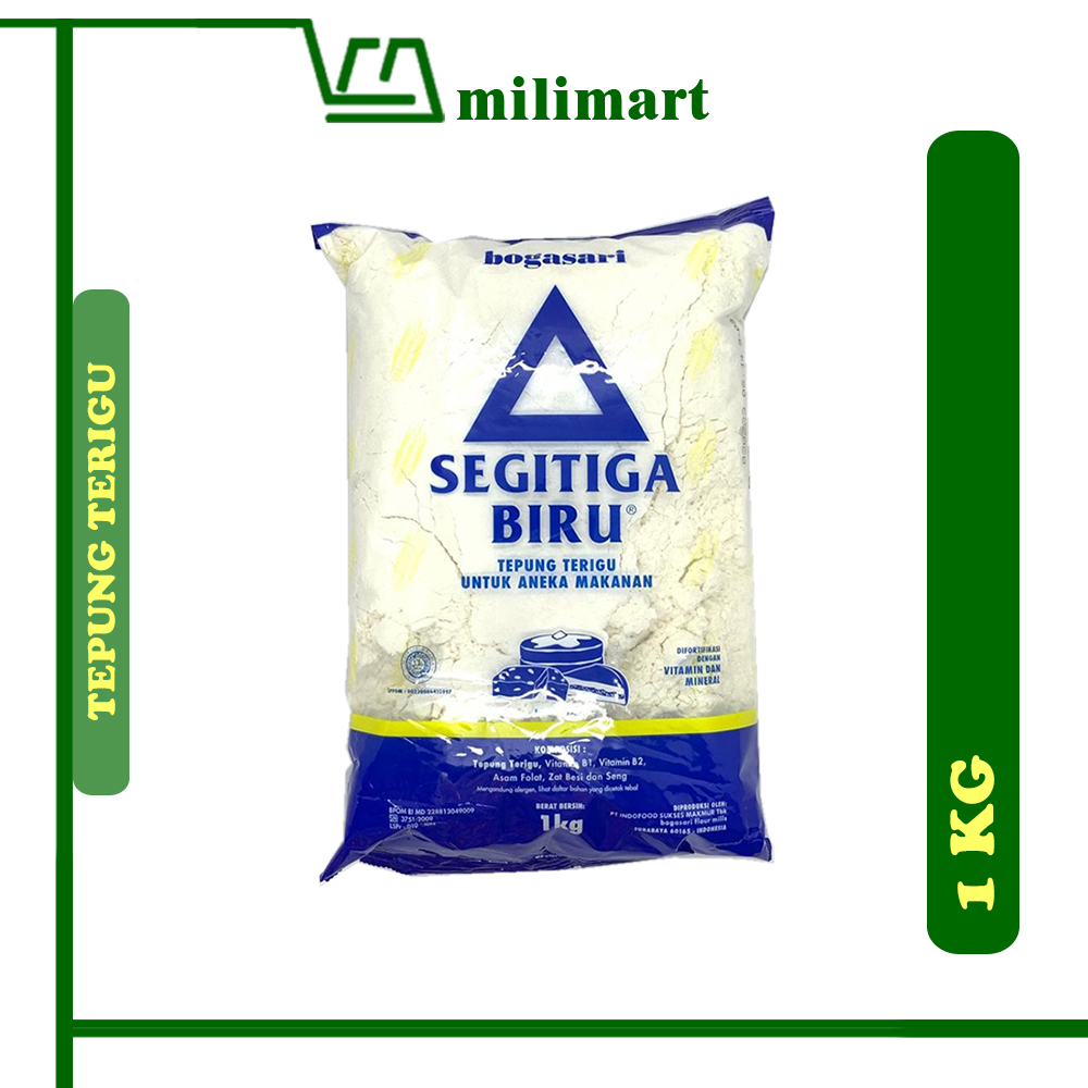 

TEPUNG SEGITIGA BIRU KEMASAN EKONOMIS 1 KG