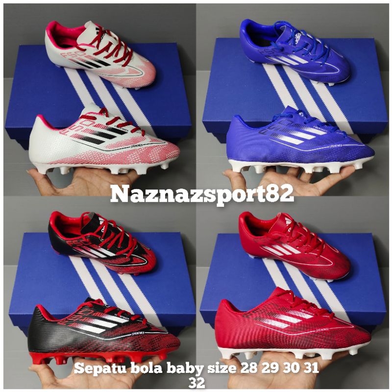SEPATU BOLA ANAK BABY F50 ADIZERO KOMPONEN GRADE ORIGINAL MURAH